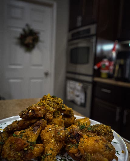 Garlic Parm Lemon Pepper Wings