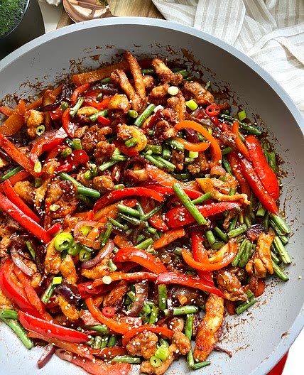 Airfryer Crispy Chilli Chicken