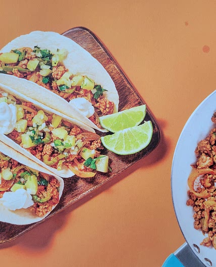Pineapple Salsa Pork Tacos