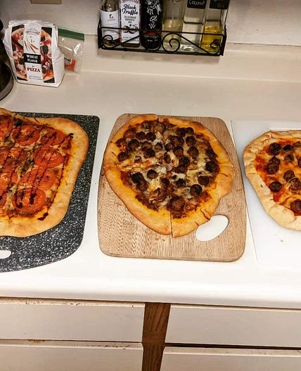 Homemade Pizzas