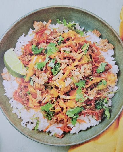 Sesame Soy Pork Bowls