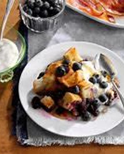 Cinnamon Blueberry French Toast
