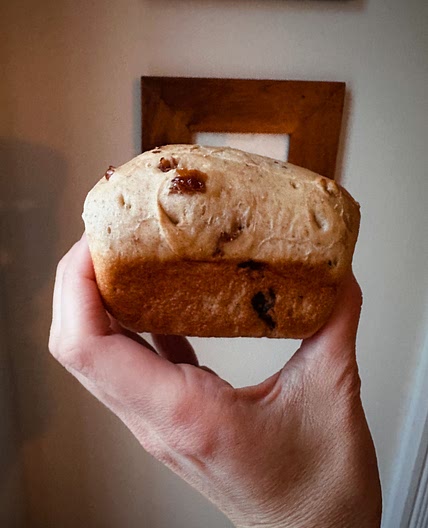 Raisin mini loaves