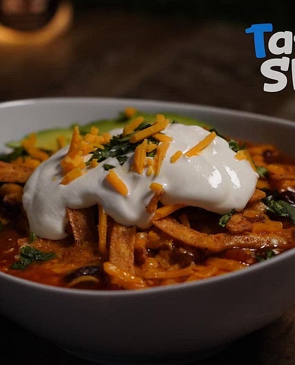Homemade Chicken Enchilada Soup