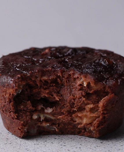 Chocolate & Blueberry Banana Muffins