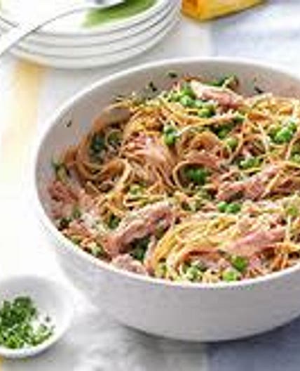 Ham Pasta Toss
