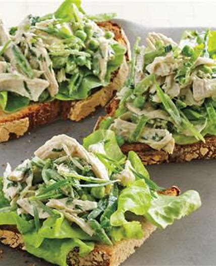 Three Pea Chicken Salad
