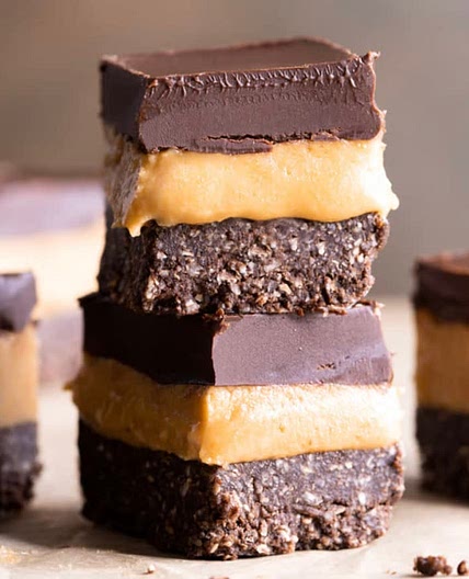 No Bake Vegan slice 