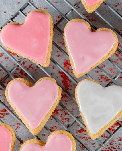 Valentine's Day Desserts + 2 Ingredient Heart Cookies