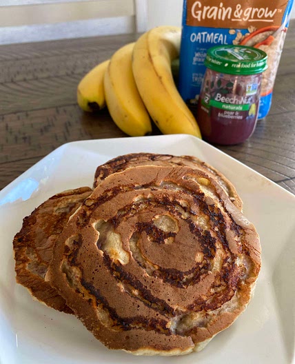 WIC Approved Baby-Led Weaning Pancakes