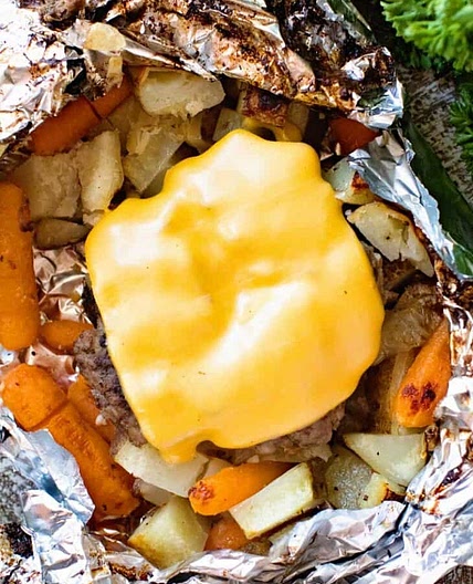 Cheeseburger Hobo Packets