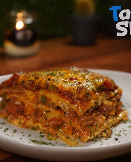Homemade Lasagna with Ground Lamb