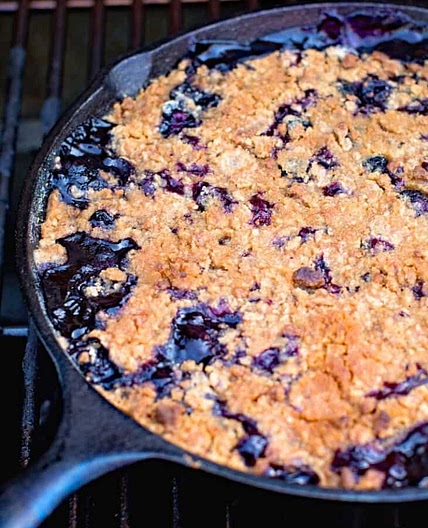 Lemon Blueberry Crisp