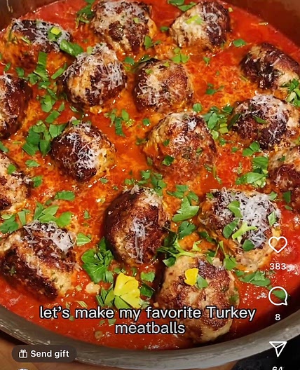 Turkey meatballs