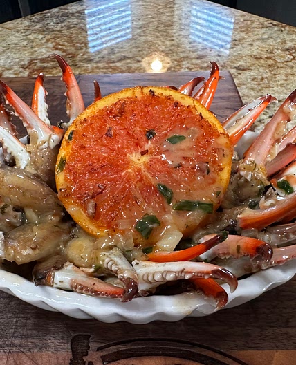 Crab Claws in Citrus Beurre Blanc