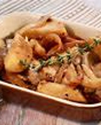 Apple and Onion Pork Roast