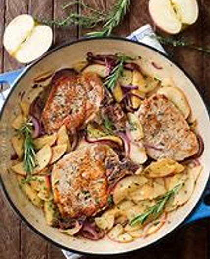 Apple Salsa Pork Chops