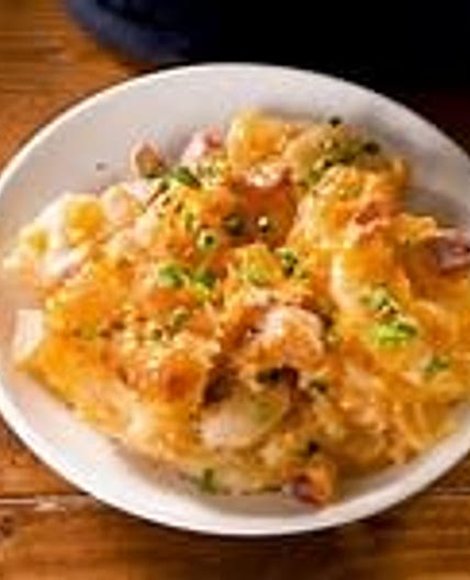 Cheesy Potatoes and Ham