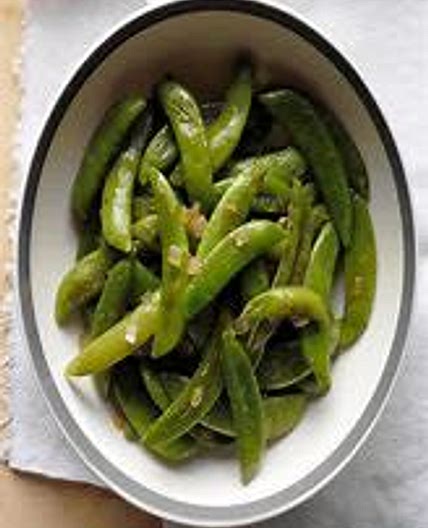 Roasted Sugar Snap Peas