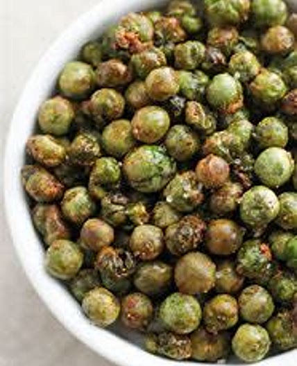 Crispy Herbed Peas