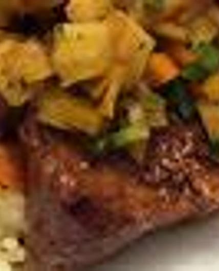 Pineapple Salsa Pork