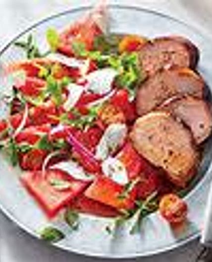 Pork Tenderloin with Peach Glaze