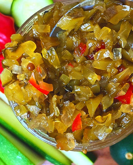 BEST All-Purpose Zucchini Relish| EASY Canning Recipe