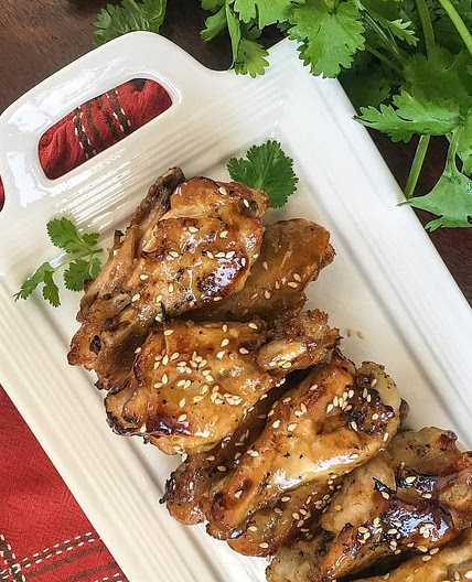 Honey Garlic Chicken Wings