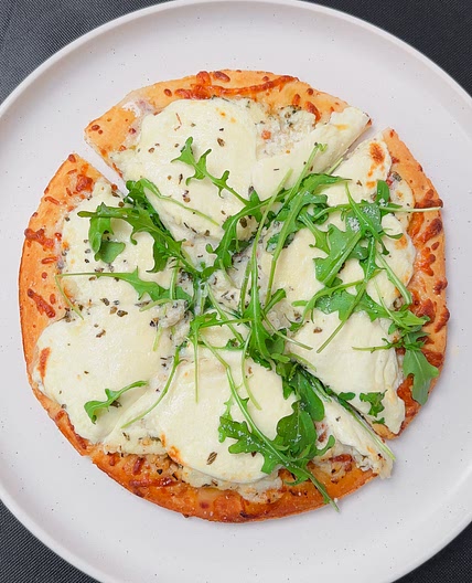 Air Fryer White Pizza