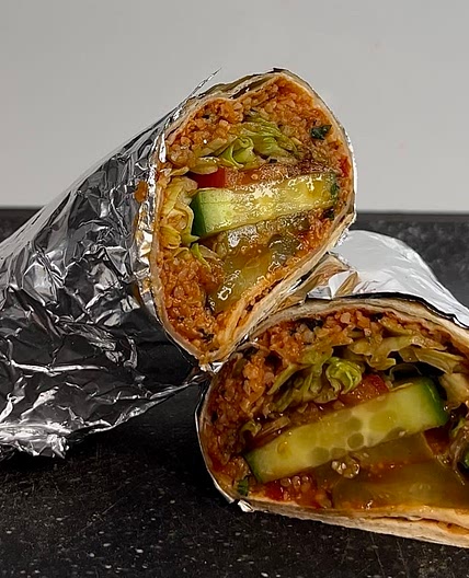 Cigköfte wrap
