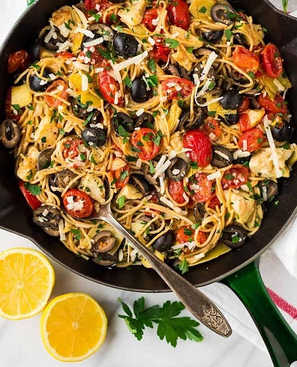 Mediterranean Spaghetti Squash