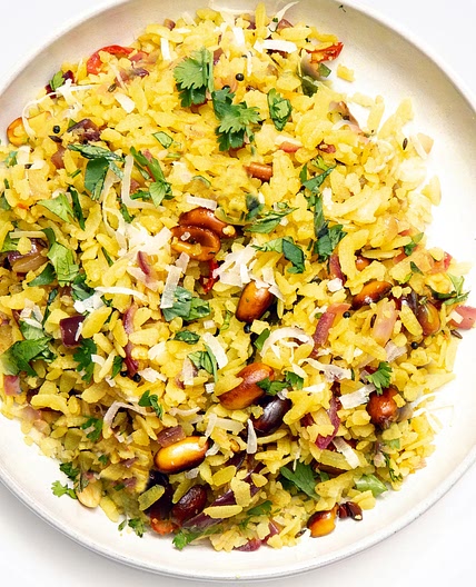 14. Poha (Indian Breakfast)