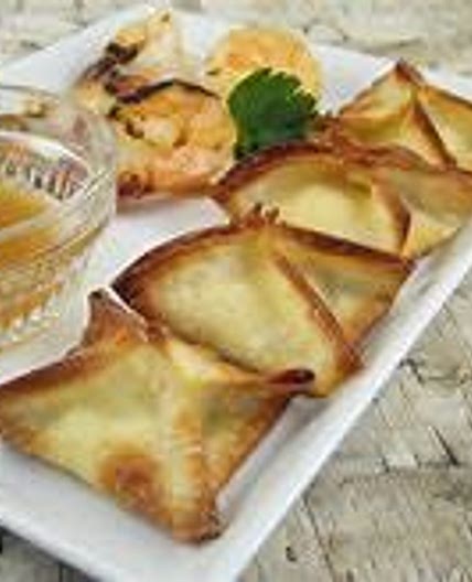 Baked Cream Cheese Wontons