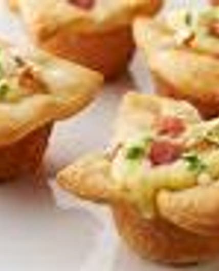 Bacon and Cheese Tartlet