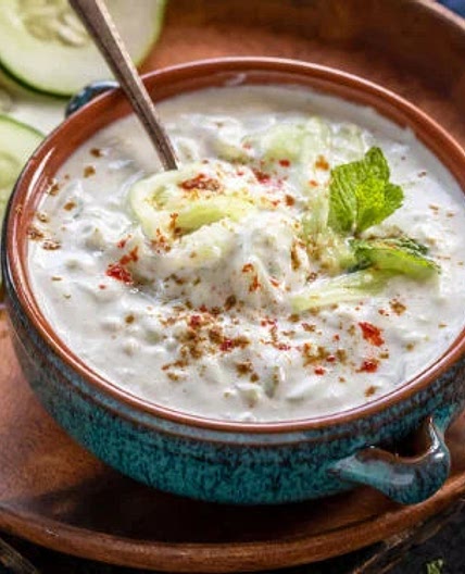 16. Cucumber Raita