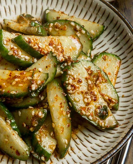 Easy Korean Cucumber Salad (Oi Muchim)