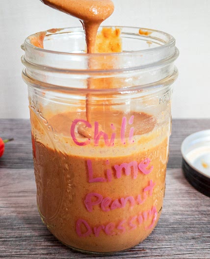 Chili Lime Peanut Dressing