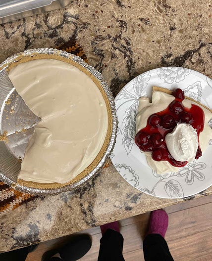 Cherry Cream Pie
