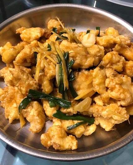 Ginger and Spring Onion Fish 