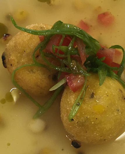 Cornmeal Matzah Ball Potlikker Soup Recipe | The Nosher