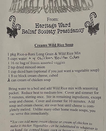Creamy Wild Rice Soup