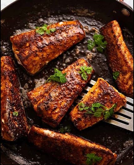 Spiced Fish & Cabbage Slaw (For Fish Tacos)