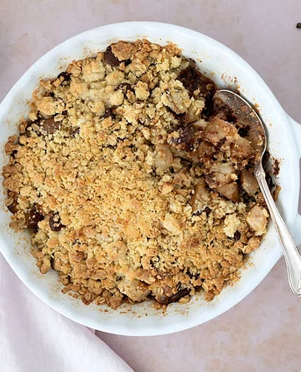 Pear-crumble