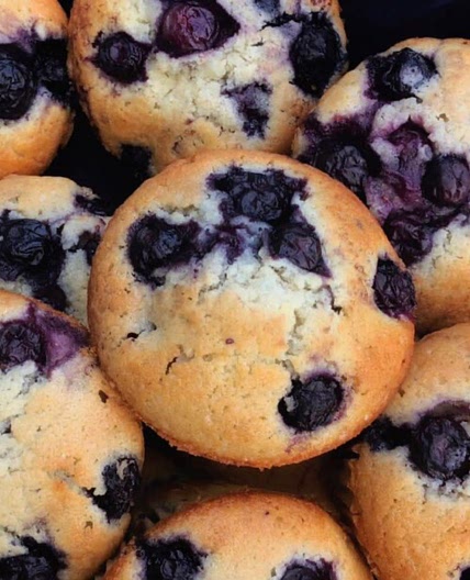Blueberry muffins 