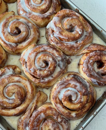 The BEST Sticky Cinnamon Rolls