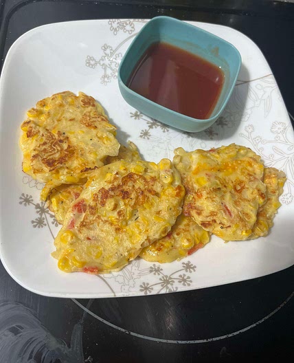 Corn fritters 