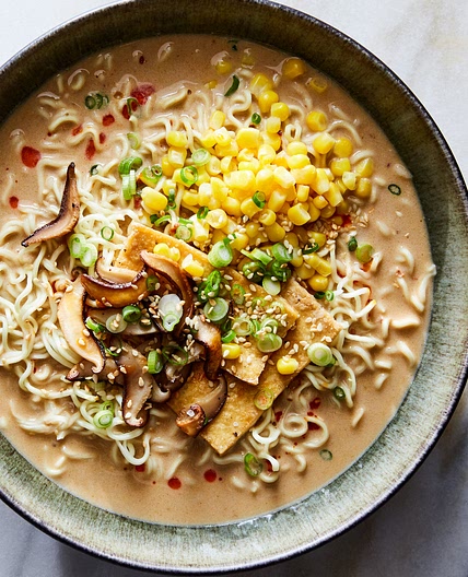 Vegan Tantanmen With Pan-Fried Tofu