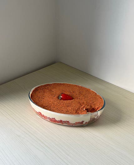 Strawberry tiramisu