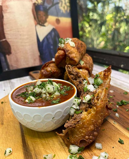 Birria EggRolls 