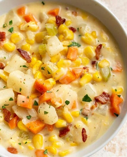 Creamy Corn Chowder Recipe